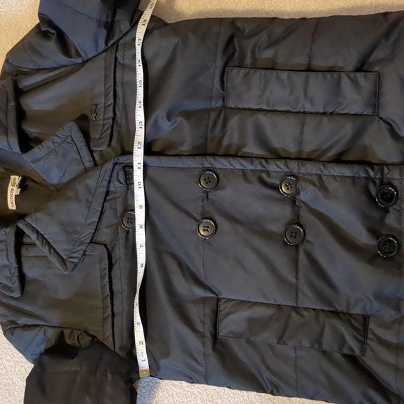 Lacoste Devanlay Double breasted fleece lined jacket - Picture 4 of 13